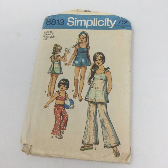 Vintage Children and Toddler Sewing Patterns - Picture 14 of 14